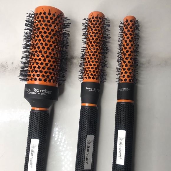 Hair Country - Set of 3 Round Brushes! Three sizes: Large, Medium & Small! - Picture 7 of 13